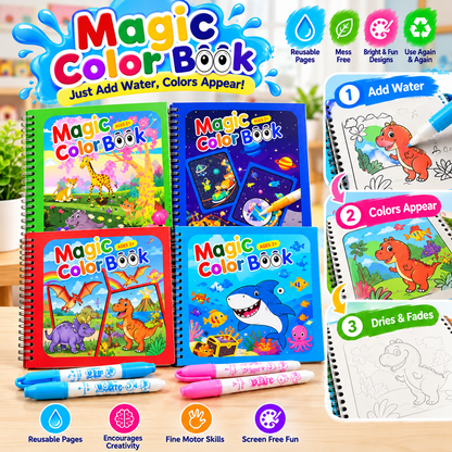 Magic Grooved Handwriting Book for Kids (Ages 3–8)
