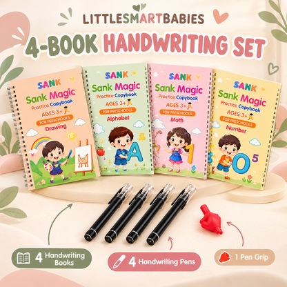 Magic Grooved Handwriting Book for Kids (Ages 3–8)